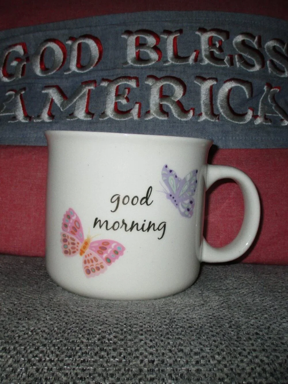 Seeds & Sunshine  Butterfly Mug